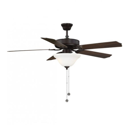 52" 2-Light Ceiling Fan in Oil Rubbed Bronze