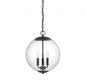 3-Light Pendant in Oil Rubbed Bronze