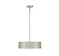 3-Light Pendant in Brushed Nickel